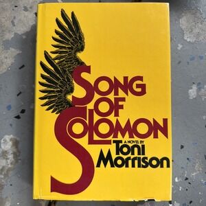 Song of Solomon by Toni Morrison HC First Edition  Very Good 1977